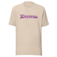 Casey-Westfield HS Warriors - Banner (purple)  -  Short-Sleeve Unisex T-Shirt