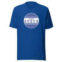 Van Buren HS Blue Devils - Button design  -  Unisex t-shirt