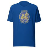 Staunton HS Yellow Jackets - center court design  -  Unisex t-shirt