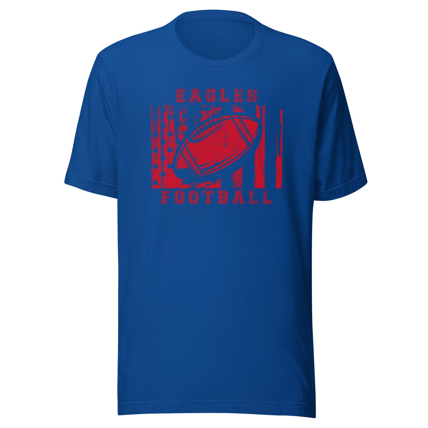 CUSTOMIZABLE - South Putnam HS Eagles Football  -  Unisex t-shirt