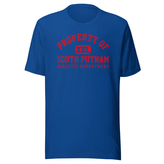 South Putnam HS Eagles - Property of Athletic Dept. - Unisex t-shirt