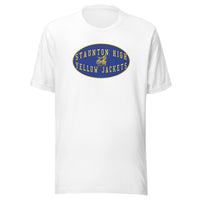 Staunton HS Yellow Jackets - mascot shield  -  Unisex t-shirt