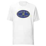 Staunton HS Yellow Jackets - mascot shield  -  Unisex t-shirt