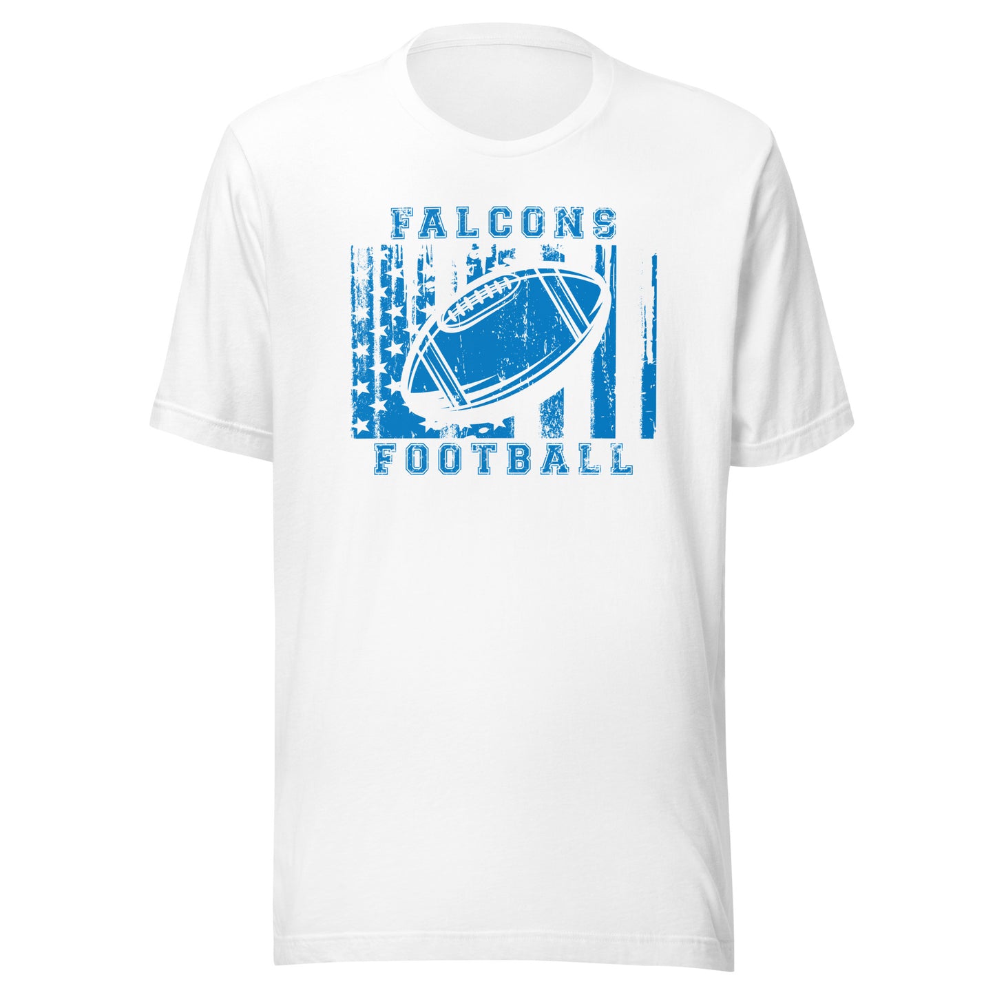 CUSTOMIZABLE - North Vermillion HS Falcons Football  -  Unisex t-shirt