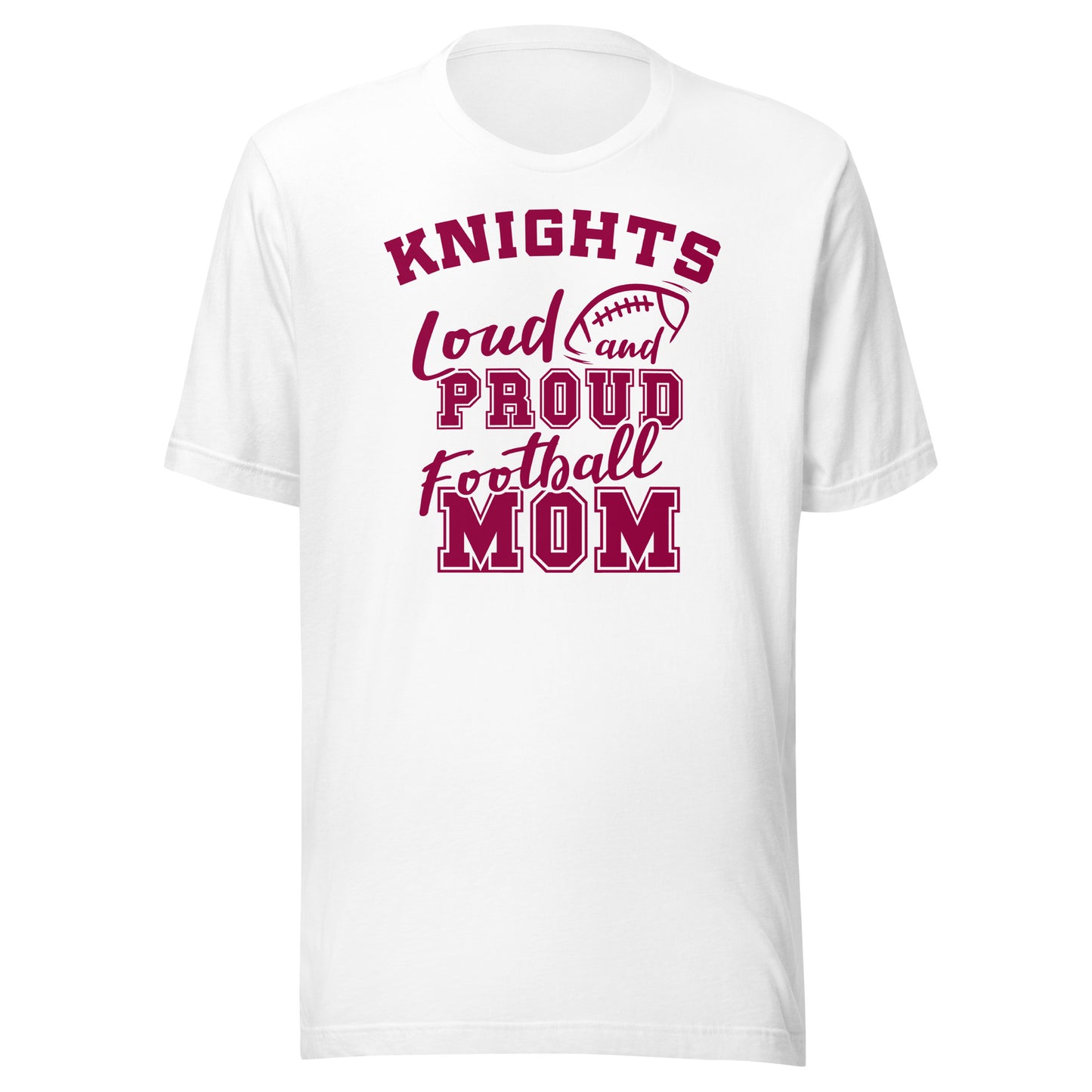 CUSTOMIZABLE - Northview HS Knights Football Mom -  Unisex t-shirt