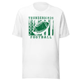 CUSTOMIZABLE - North Central HS Thunderbirds Football  -  Unisex t-shirt