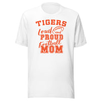 CUSTOMIZABLE - Paris HS Tigers Football Mom  -  Unisex t-shirt