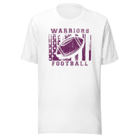 CUSTOMIZABLE - Casey-Westfield HS Warriors Football  -  Unisex t-shirt