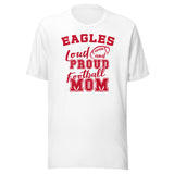 CUSTOMIZABLE - South Putnam HS Eagles Football Mom  -  Unisex t-shirt