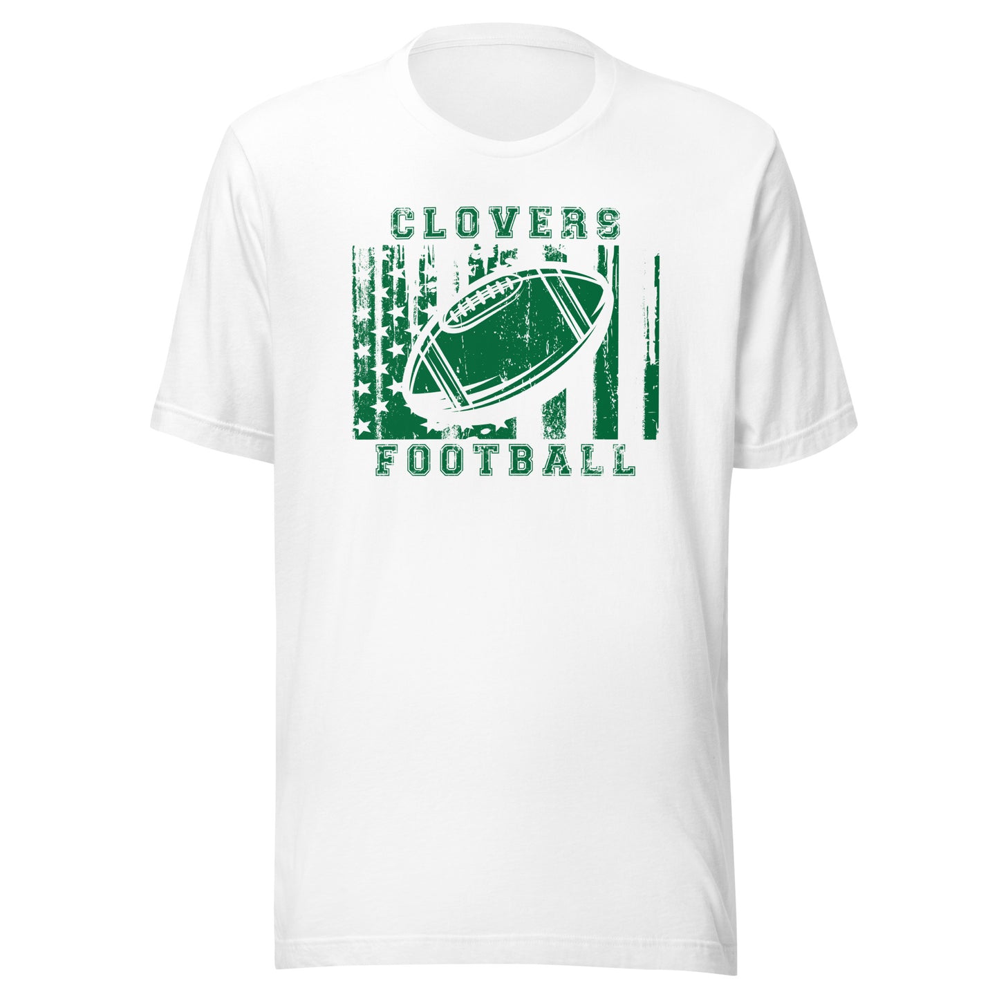 CUSTOMIZABLE - Cloverdale HS Clovers Football  -  Unisex t-shirt