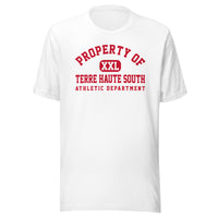 Terre Haute South HS Braves - Property of Athletic Dept.  -  Unisex t-shirt