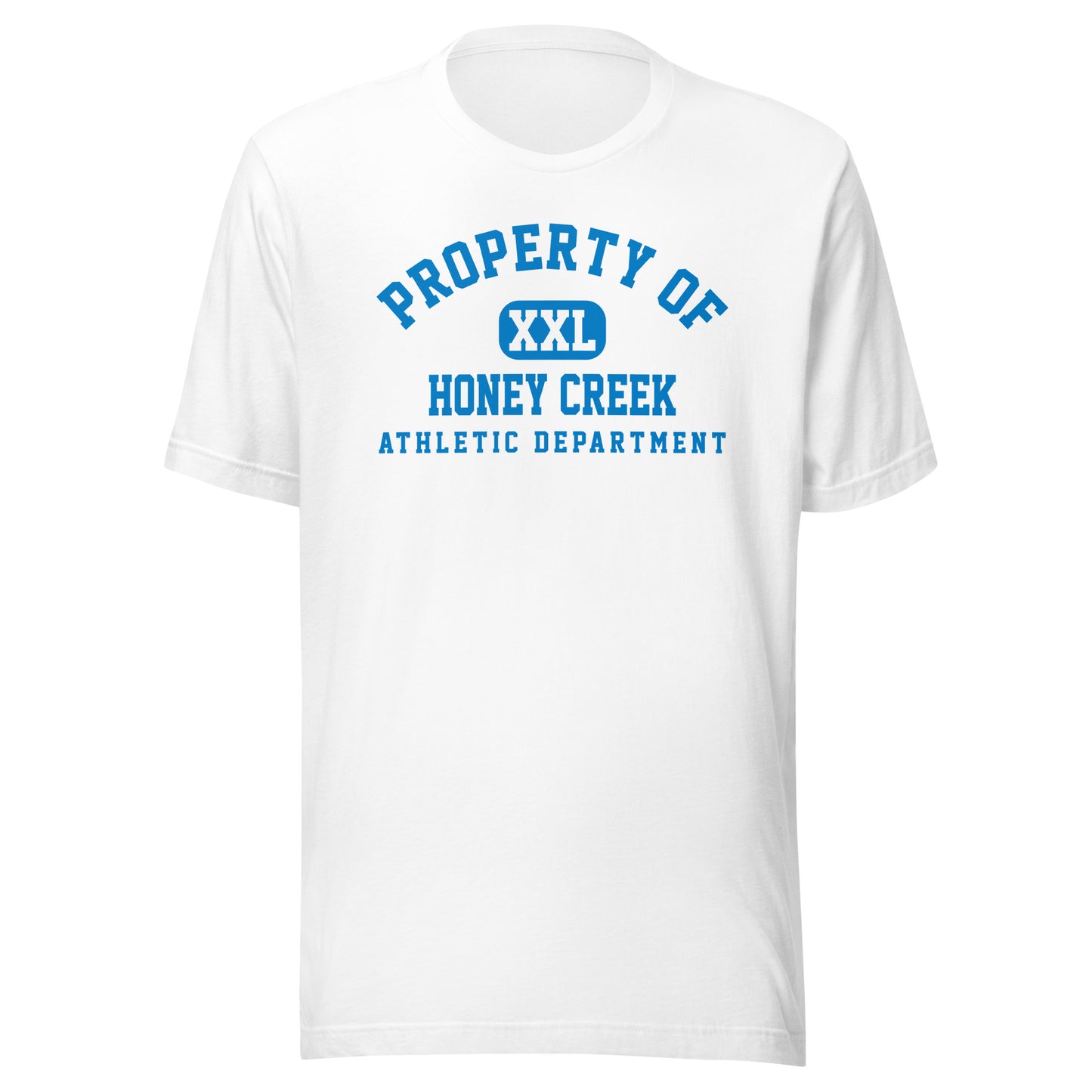 Honey Creek MS Bees - Property of Athletic Dept. - Unisex t-shirt