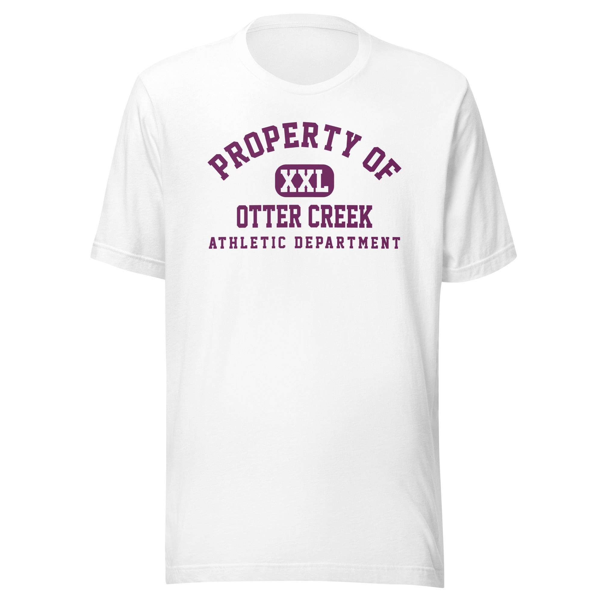 Otter Creek MS Otters - Property of Athletic Dept.  -  Unisex t-shirt