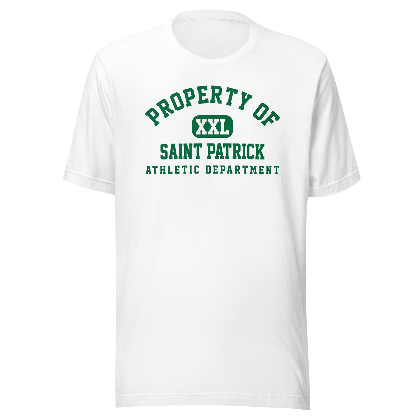 Saint Patrick School Irish - Property of Athletic Dept. - Unisex t-shirt