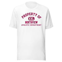 Northview HS Knights - Property of Athletic Dept. - Unisex t-shirt