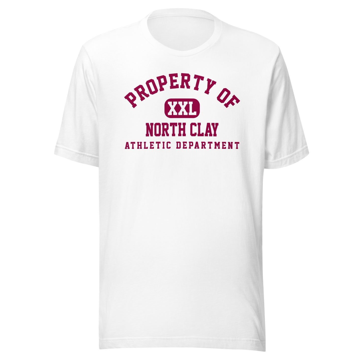 North Clay MS Knights - Property of Athletic Dept. - Unisex t-shirt