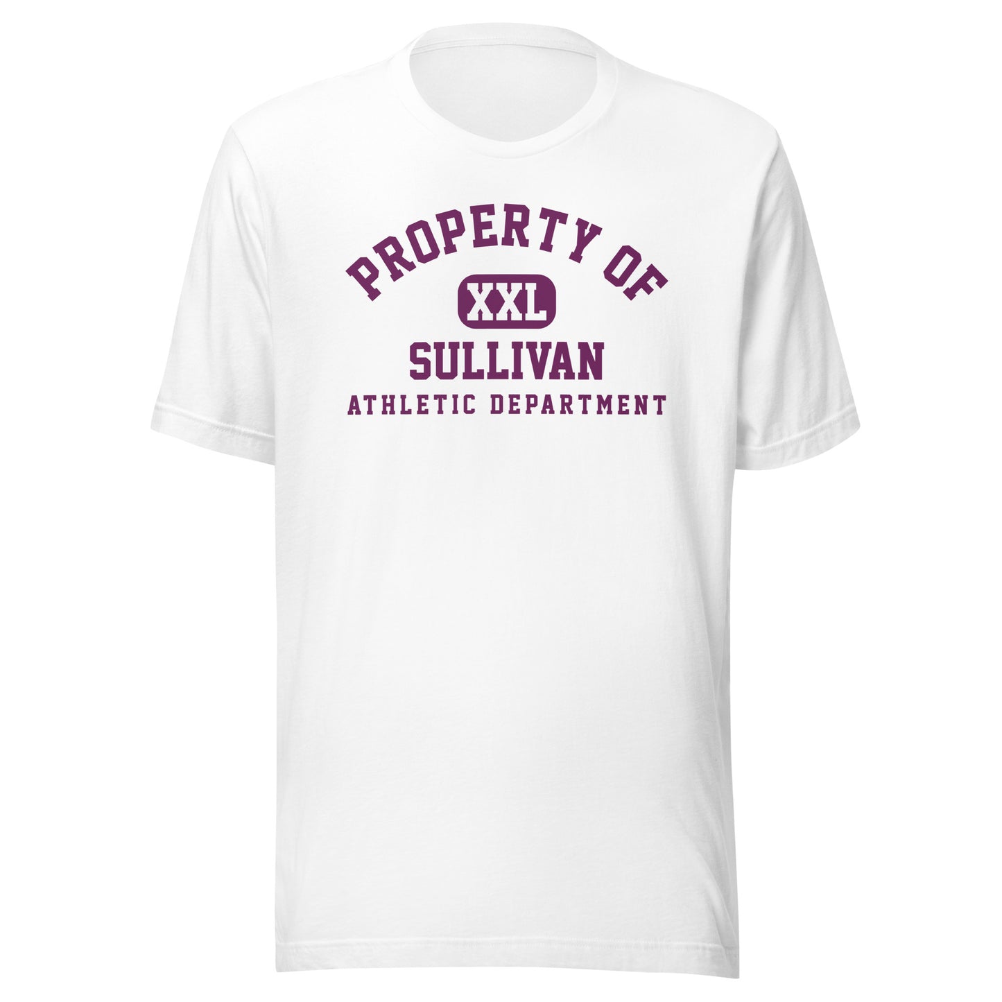 Sullivan HS Golden Arrows - Property of Athletic Dept. - Unisex t-shirt