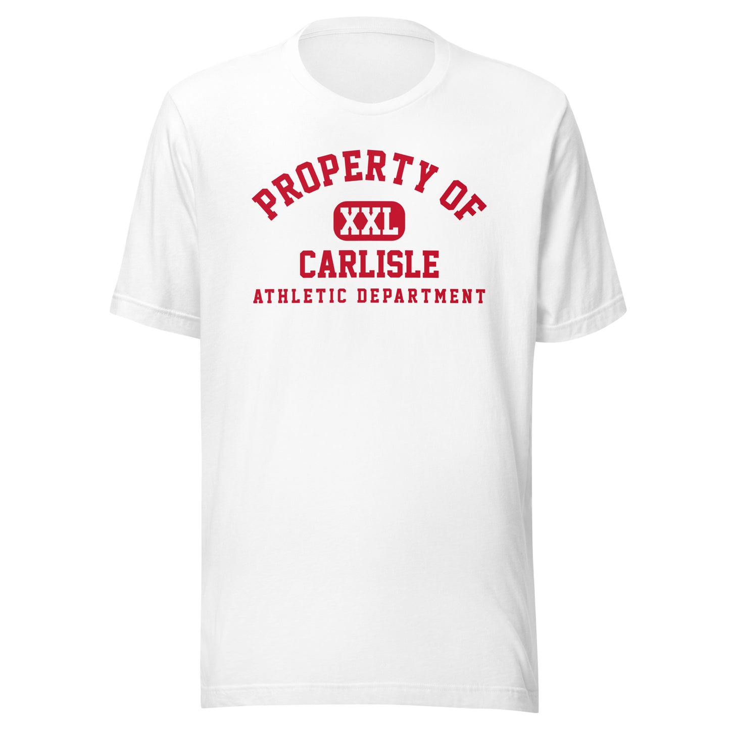 Carlisle MS Indians - Property of Athletic Dept. - Unisex t-shirt