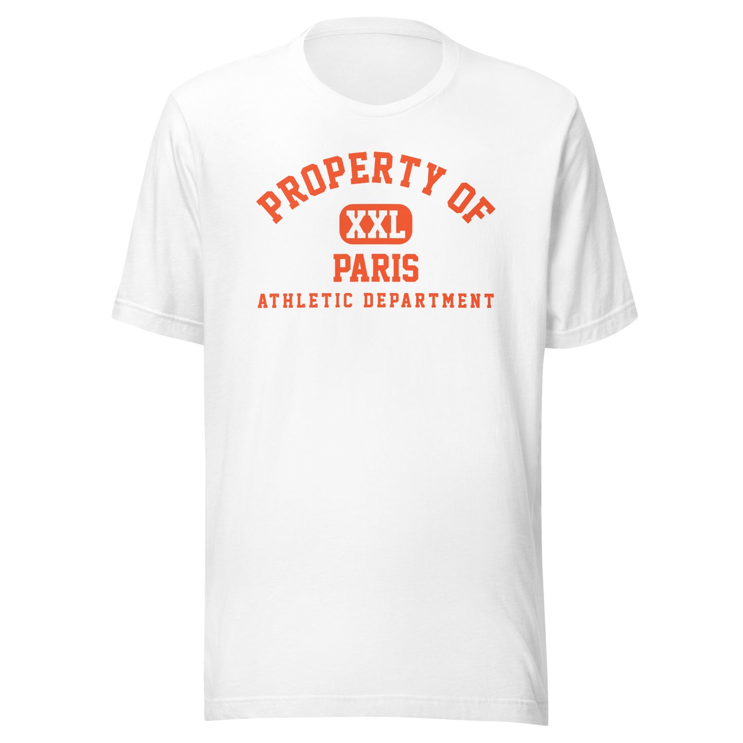 Paris HS Tigers - Property of Athletic Dept. - Unisex t-shirt