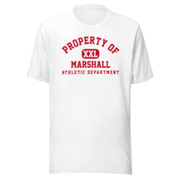 Marshall HS Lions - Property of Athletic Dept. - Unisex t-shirt