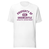 Greencastle HS Tiger Cubs - Property of Athletic Dept. - Unisex t-shirt