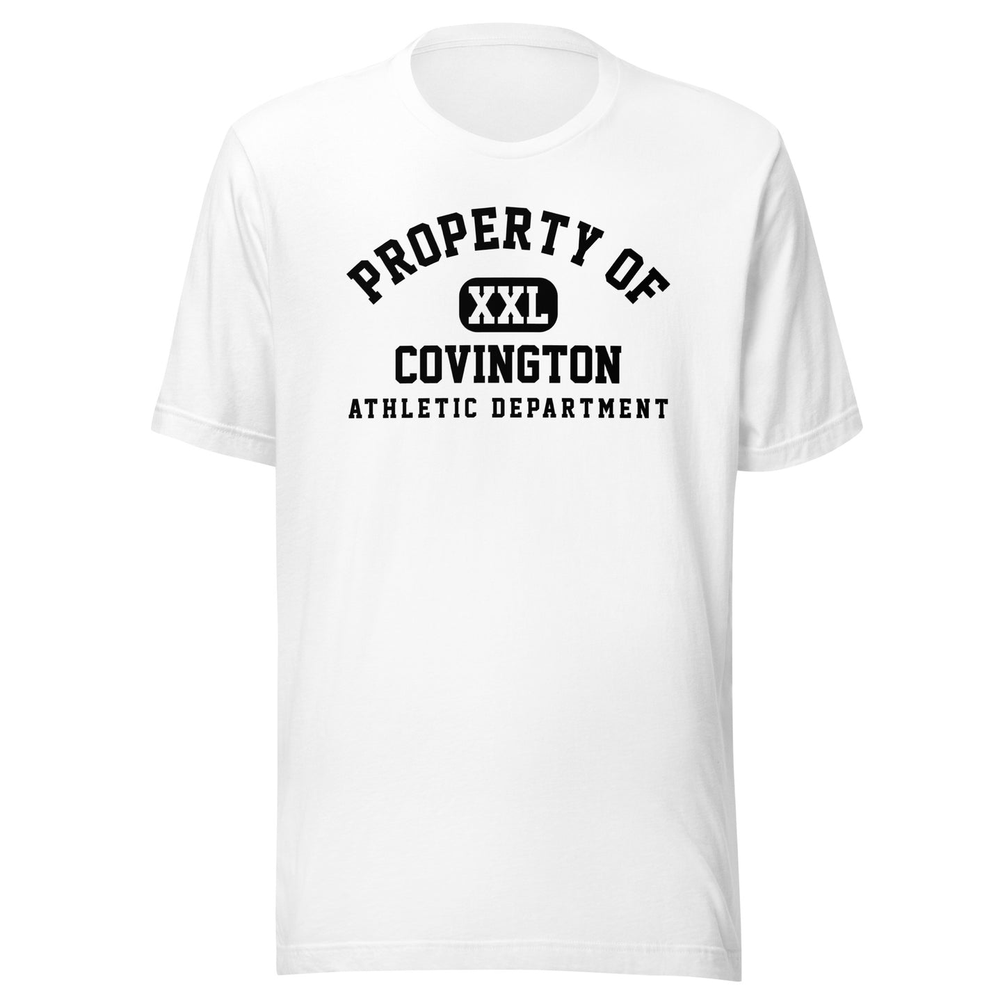 Covington HS Trojans - Property of Athletic Dept. - Unisex t-shirt