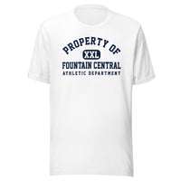 Fountain Central HS Mustangs - Property of Athletic Dept. - Unisex t-shirt