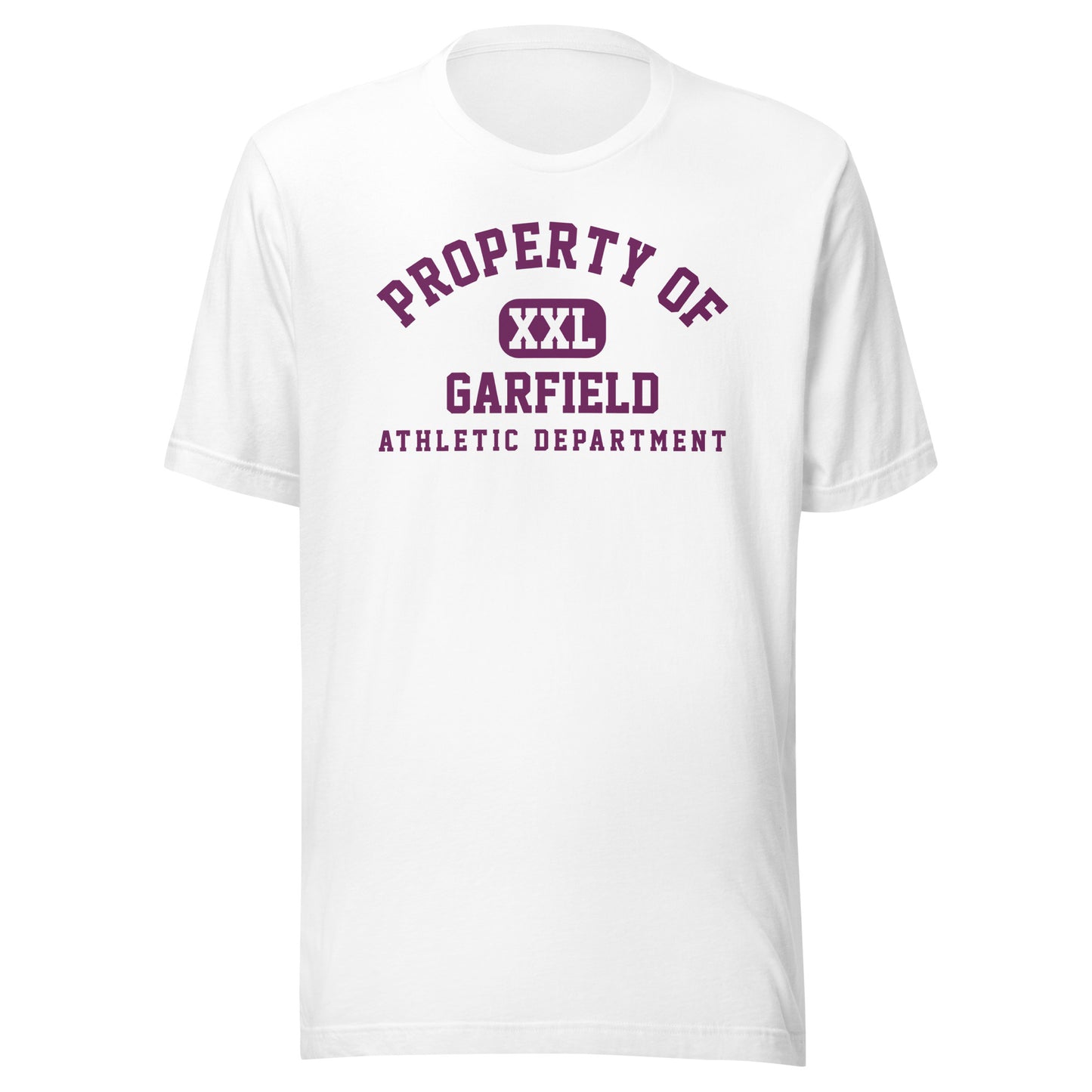 Garfield HS Purple Eagles - Property of Athletic Dept. - Unisex t-shirt