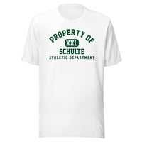 Schulte HS Golden Bears - Property of Athletic Dept. - Unisex t-shirt