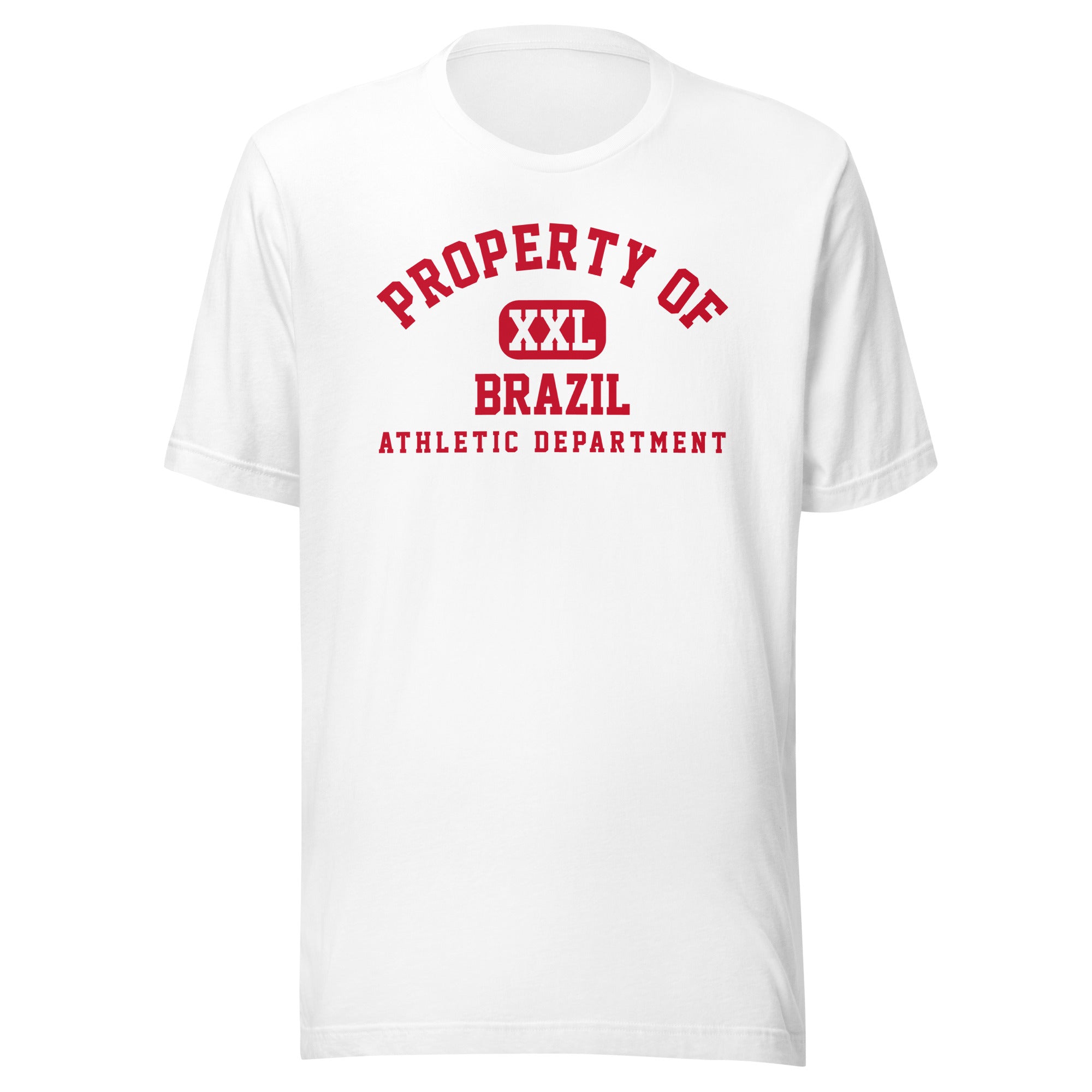 Brazil HS Red Devils - Property of Athletic Dept. - Unisex t-shirt