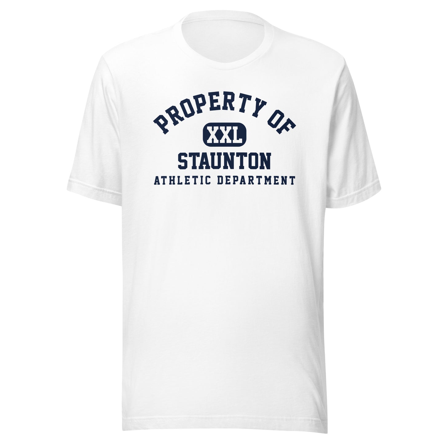 Staunton HS Yellow Jackets - Property of Athletic Dept. - Unisex t-shirt