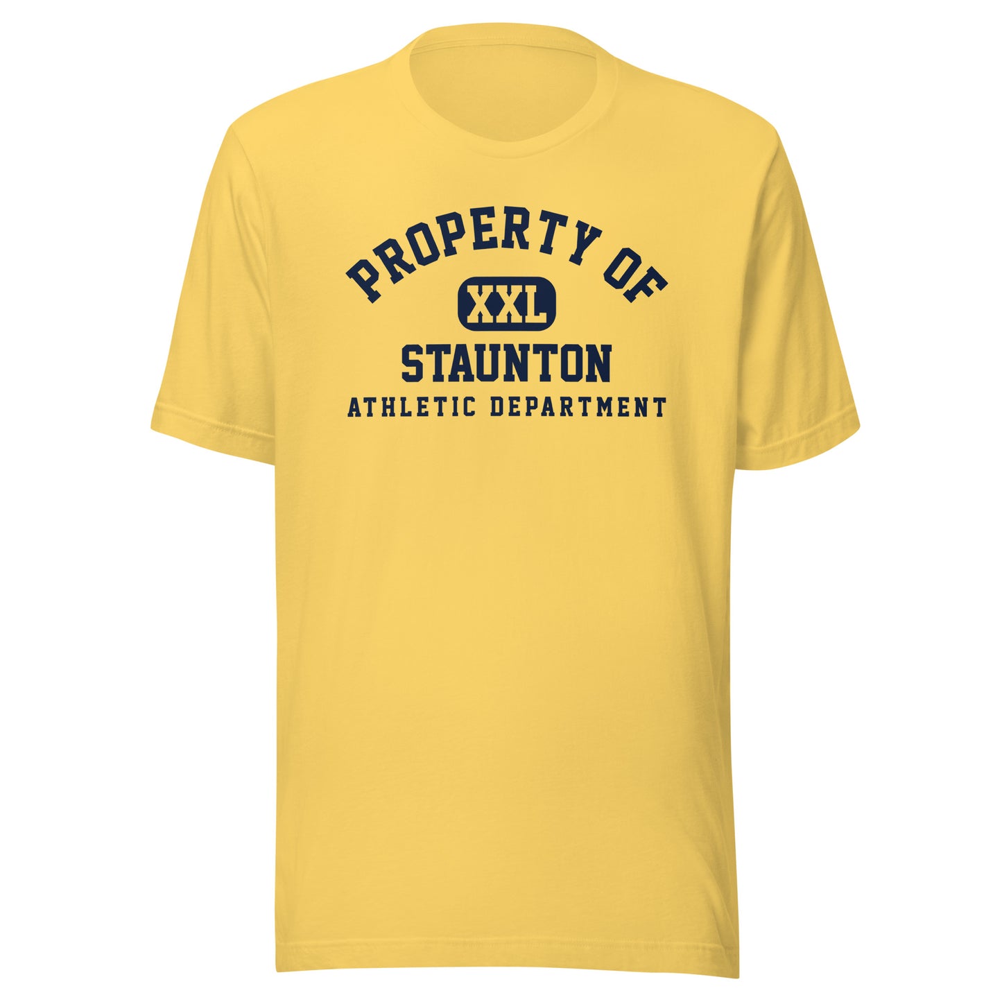 Staunton HS Yellow Jackets - Property of Athletic Dept. - Unisex t-shirt