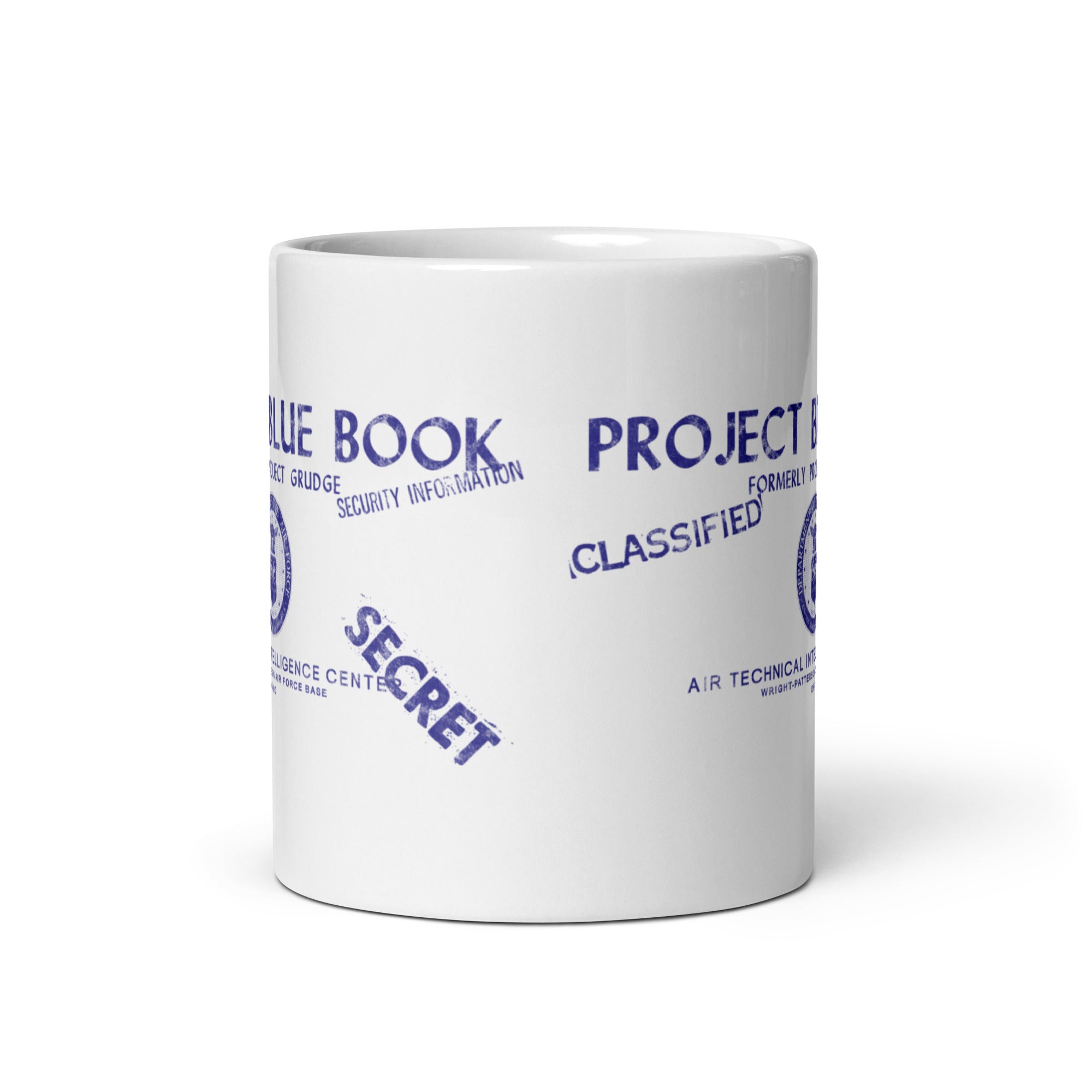 Project Blue Book -  Coffee Mug (white)