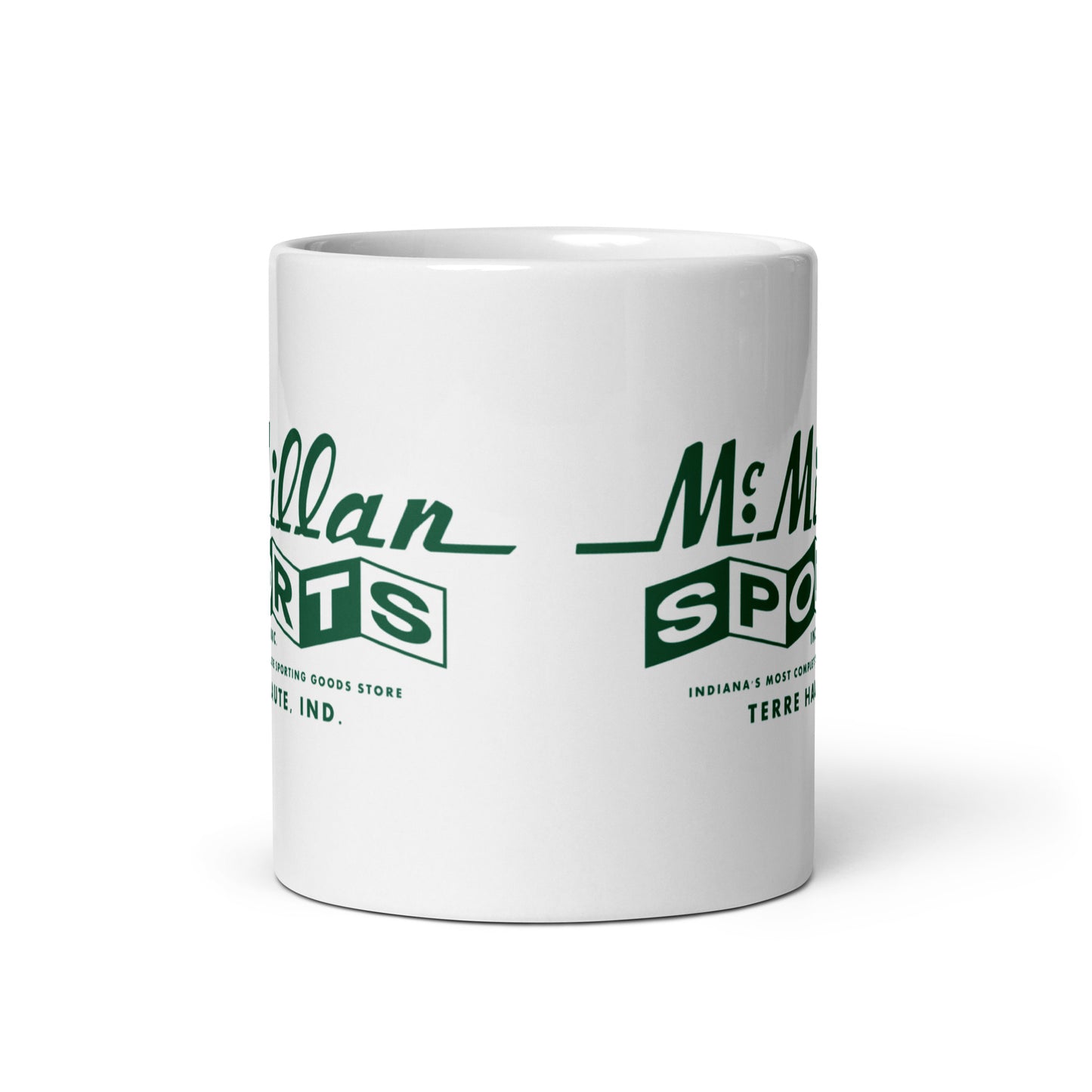 McMillan Sports - Terre Haute Indiana  -  Coffee mug (white)