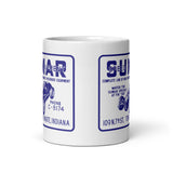 Sumar Speed Equipment - Terre Haute Indiana - design 2  -  Coffee mug (white)