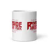 Riverside Amusement Park - Indianapolis Indiana  -  Coffee mug (white)