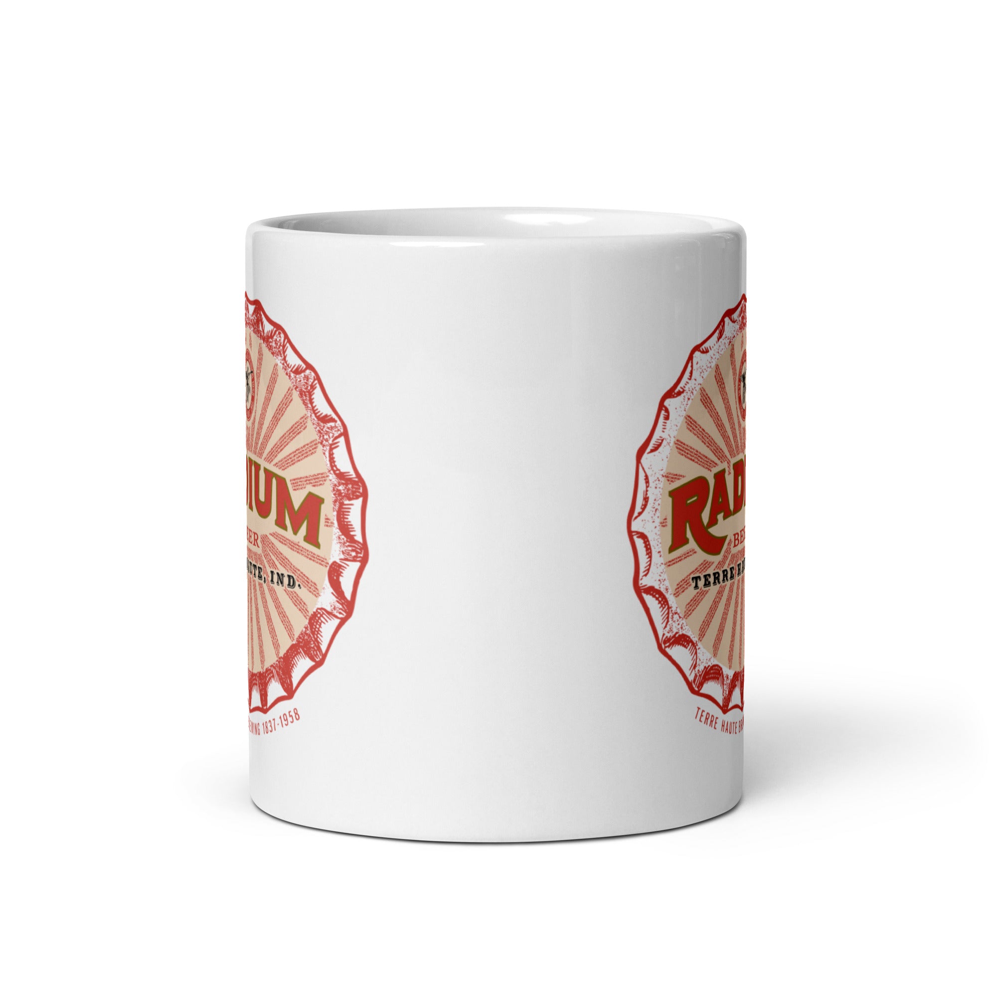 Radium Beer - Terre Haute Indiana  -  Coffee Mug (white)