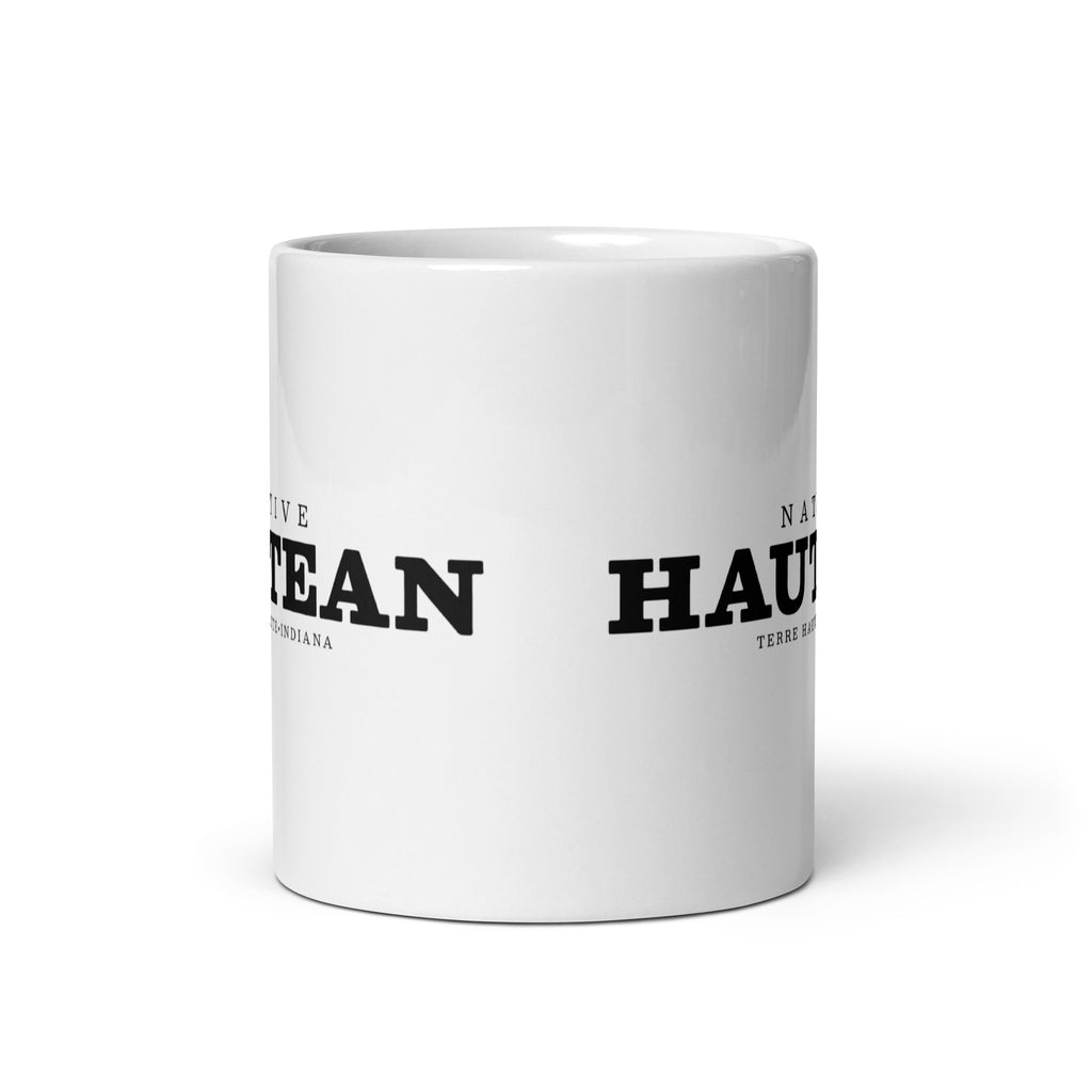 Native Hautean - Terre Haute Indiana  -  Coffee Mug (white)