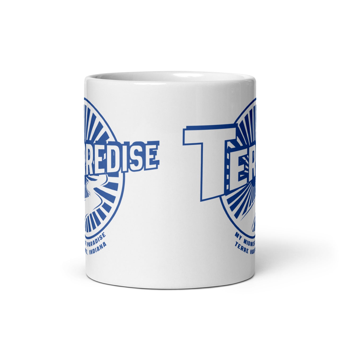 Terredise - Terre Haute Indiana  -  Coffee Mug (white)