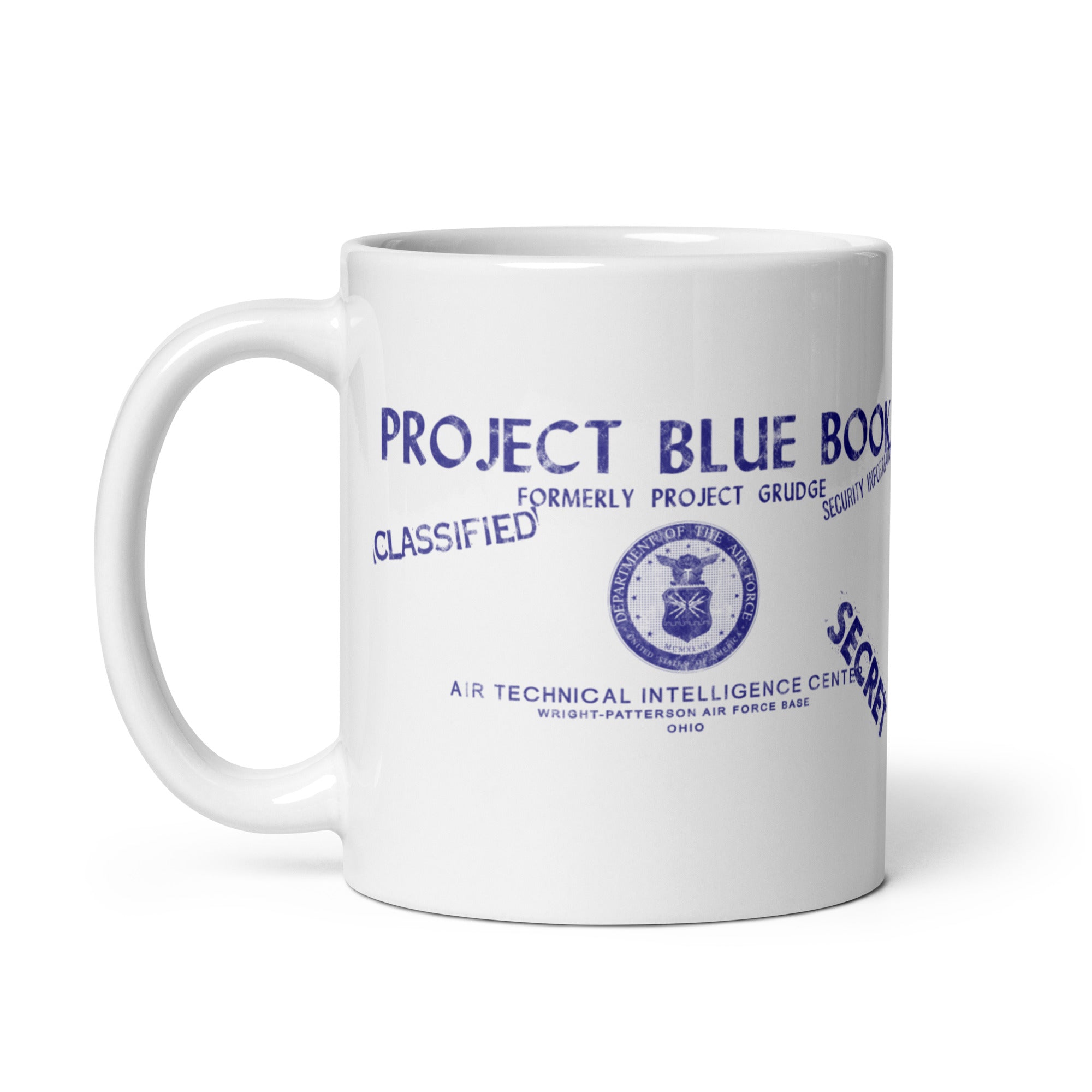 Project Blue Book -  Coffee Mug (white)
