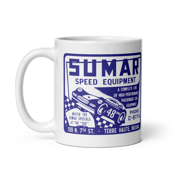 Sumar Speed Equipment - Terre Haute Indiana - design 1  -  Coffee Mug (white)
