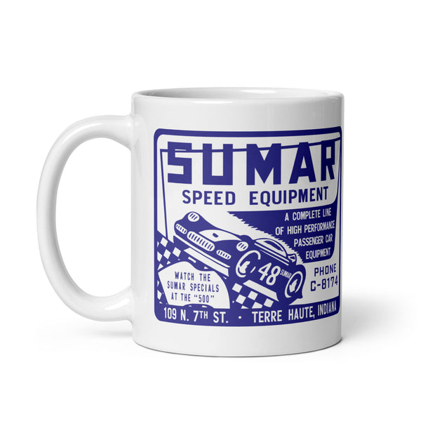 Sumar Speed Equipment - Terre Haute Indiana - design 1  -  Coffee mug (white)