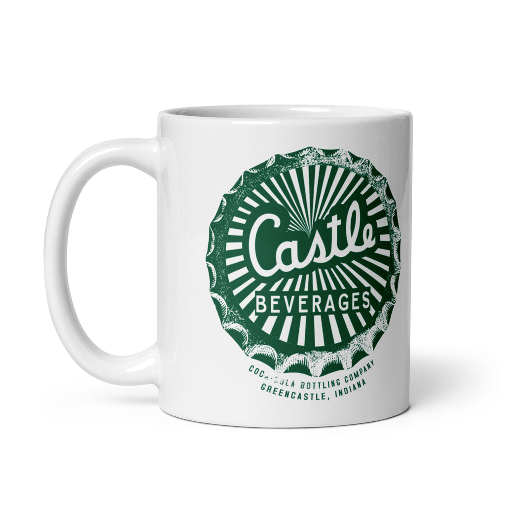 Castle Beverages - Greencastle Indiana  -  Coffee Mug (white)
