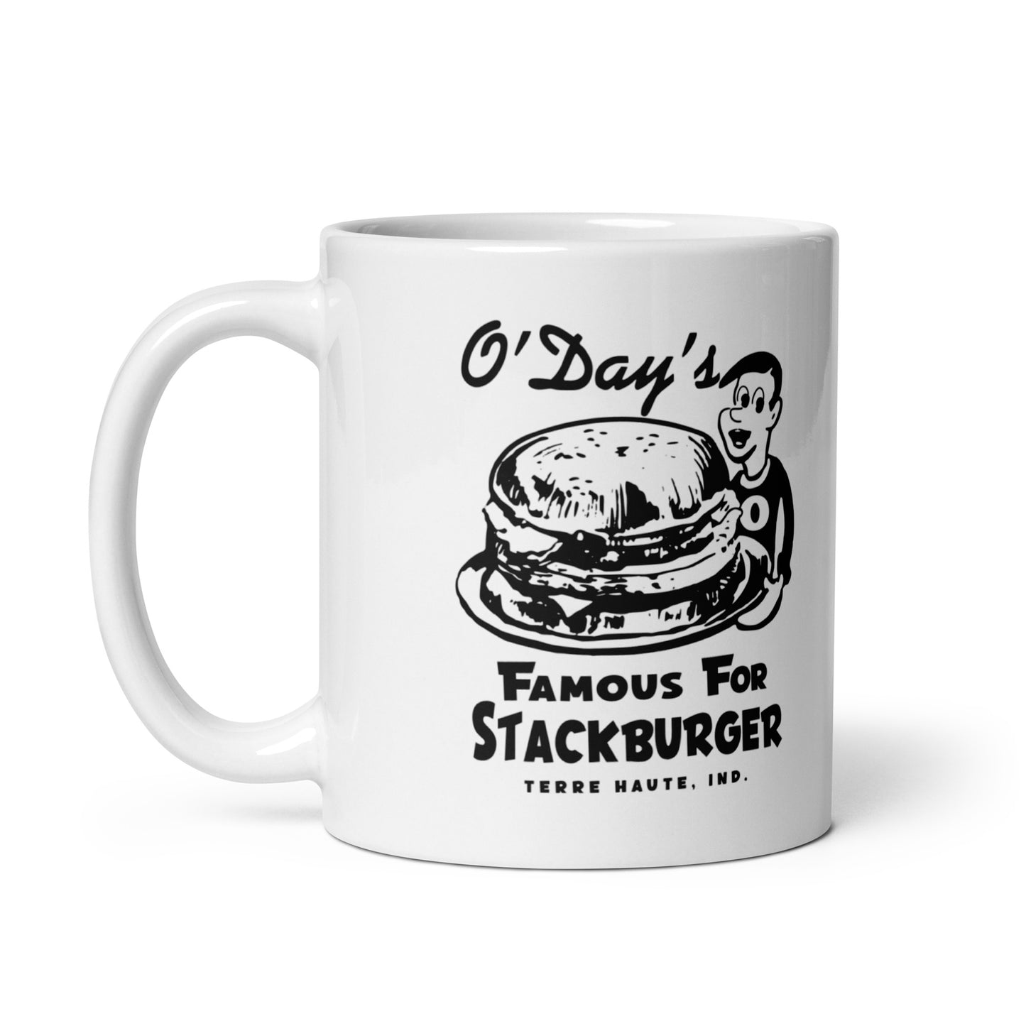 O'Day's Restaurant - Terre Haute Indiana  -  Coffee mug (white)