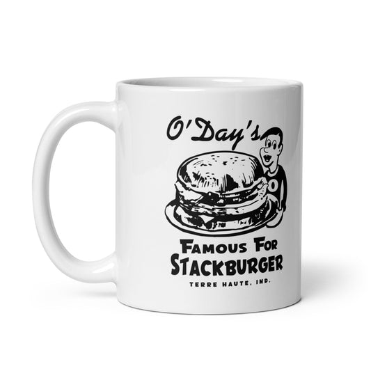 O'Day's Restaurant - Terre Haute Indiana  -  Coffee mug (white)