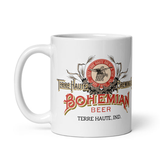 Bohemian Beer - Terre Haute Indiana  -  Coffee mug (white)