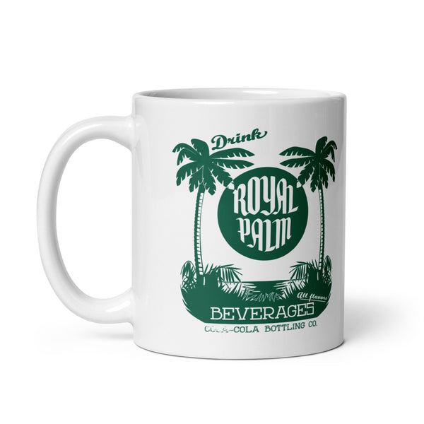 Royal Palm Sodas - Terre Haute Indiana  -  Coffee Mug (white)