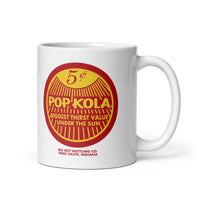 Pop Kola - Big Boy Bottling - Terre Haute Indiana  -  Coffee mug (white)