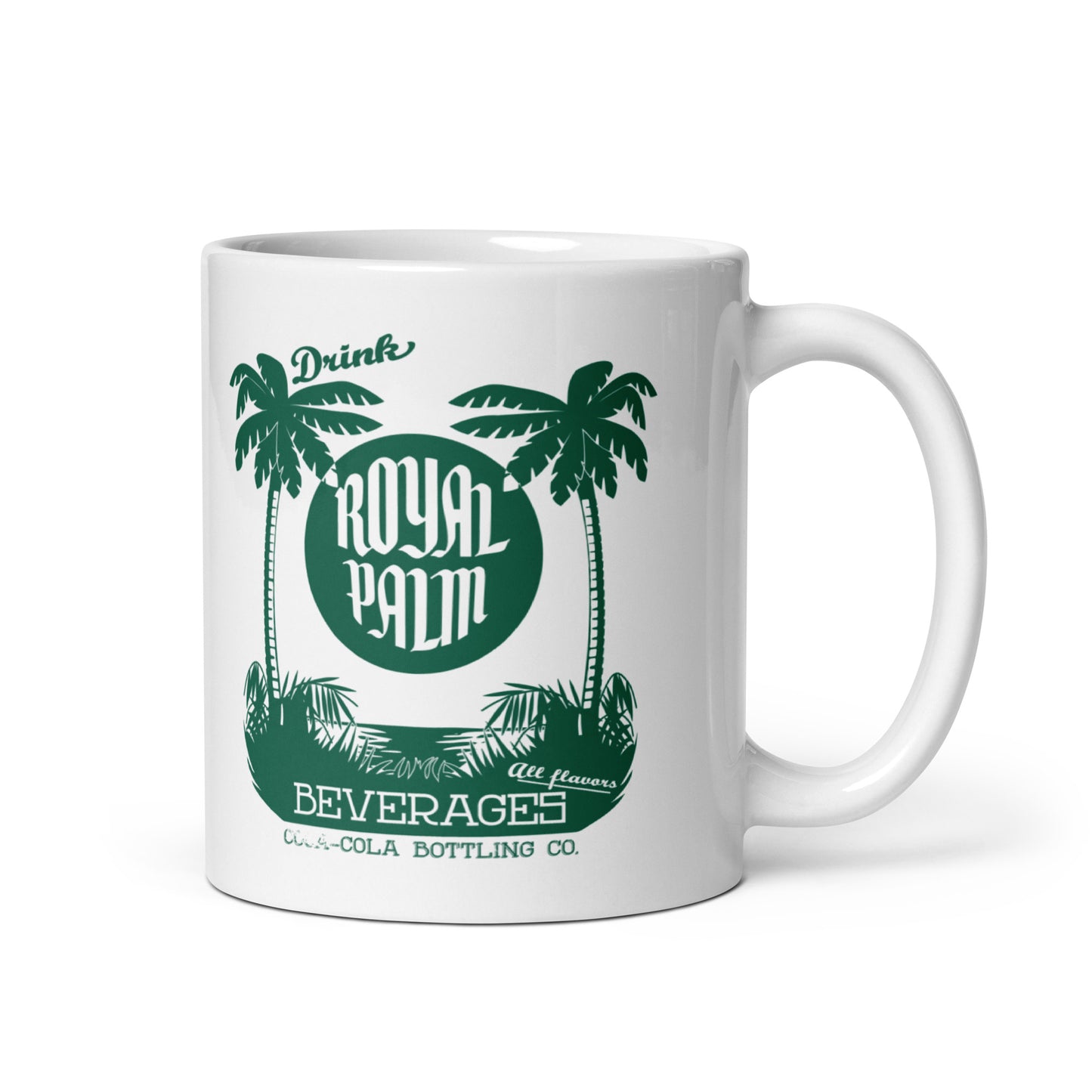 Royal Palm Sodas - Terre Haute Indiana  -  Coffee Mug (white)