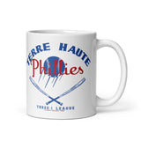 Terre Haute Phillies Baseball - Terre Haute Indiana  -  Coffee Mug (white)